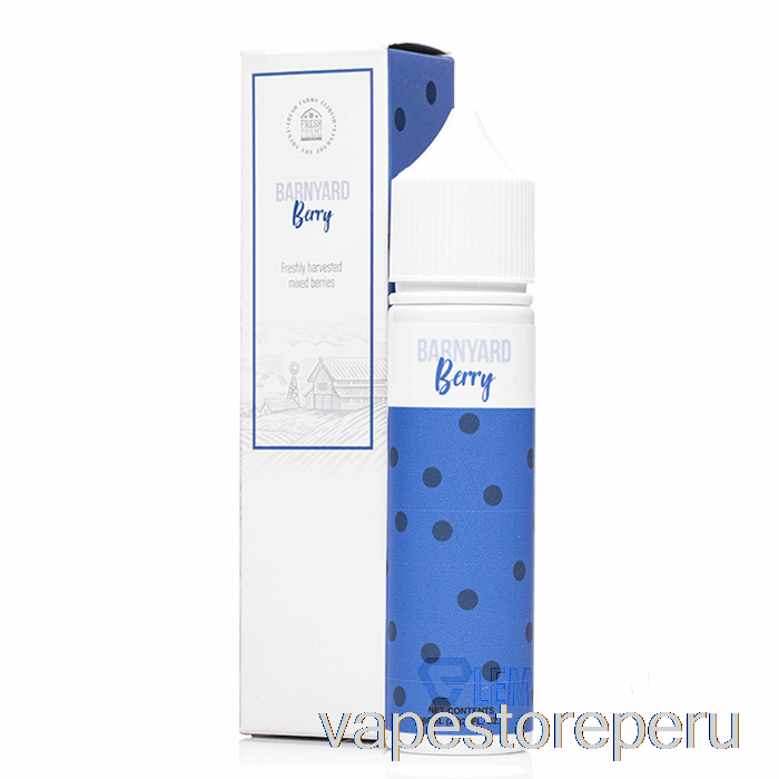 Vape Desechable Barnyard Berry - Granjas Frescas - 60ml 6mg